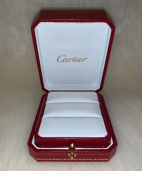 cartier red box history|cartier ring box.